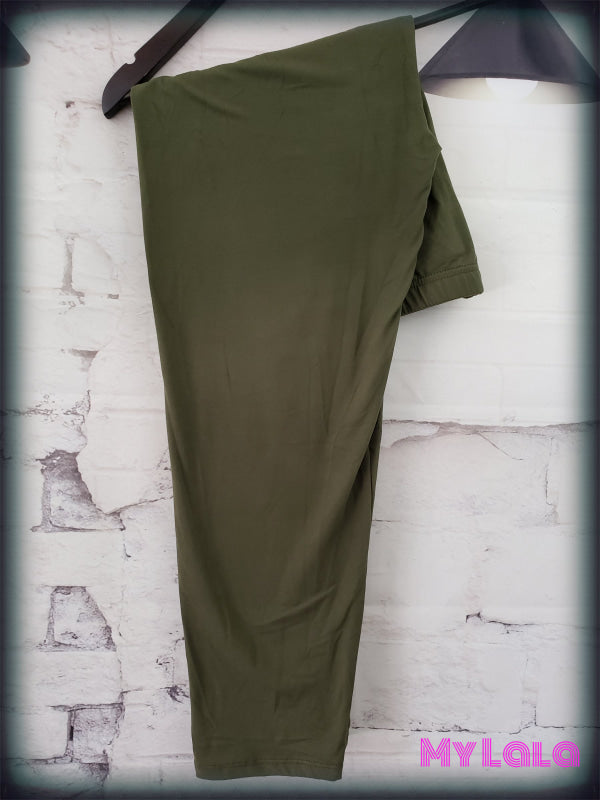 CAPRI-Extra Curvy Olive (24-32) - My Lala Leggings