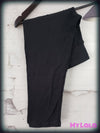 Capri - Solid Black OS (Yoga Band) - My Lala Leggings