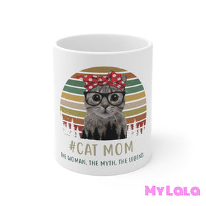 Cat Mom Mug 11oz - My Lala Leggings