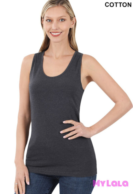 Cotton Racer (Charcoal) - My Lala Leggings