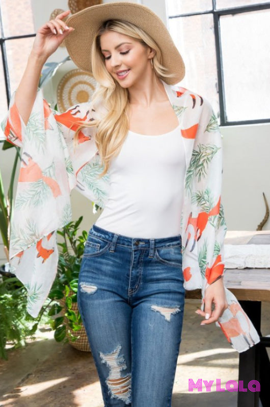 1 Sc2001 Fox Scarf (White)