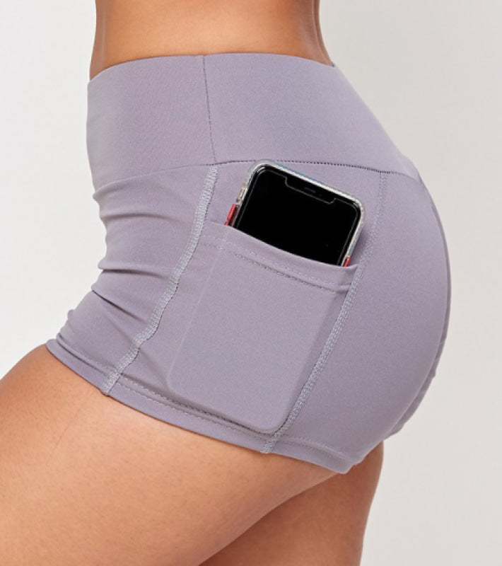 1 St103 Pocket Softy Booty Shorts (Black)