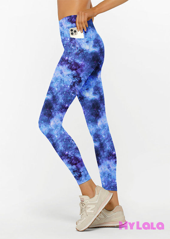 Pocketed Legging OS (Blue Space)