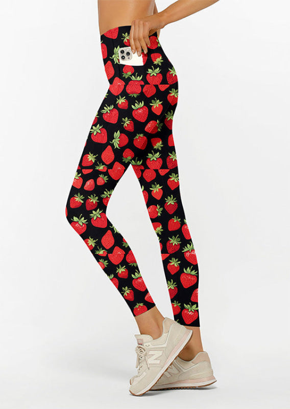 Pocketed Legging OS (Strawberry)