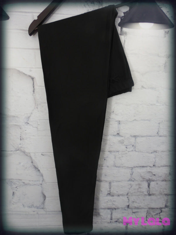Solid Black OS - My Lala Leggings