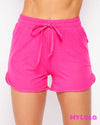 1 Ds05 Solid Dolphin Shorts (Fuchsia)