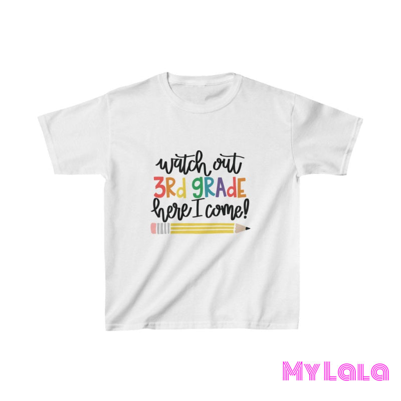 Watch out 3rd Grade KIDS Tee - My Lala Leggings
