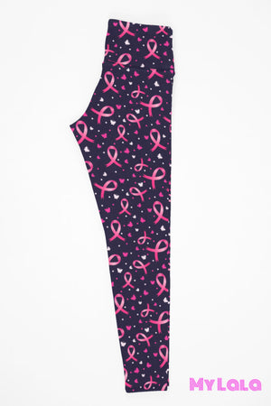 Yoga Band - Breast Cancer Butterfly Kids (Premium) - My Lala Leggings