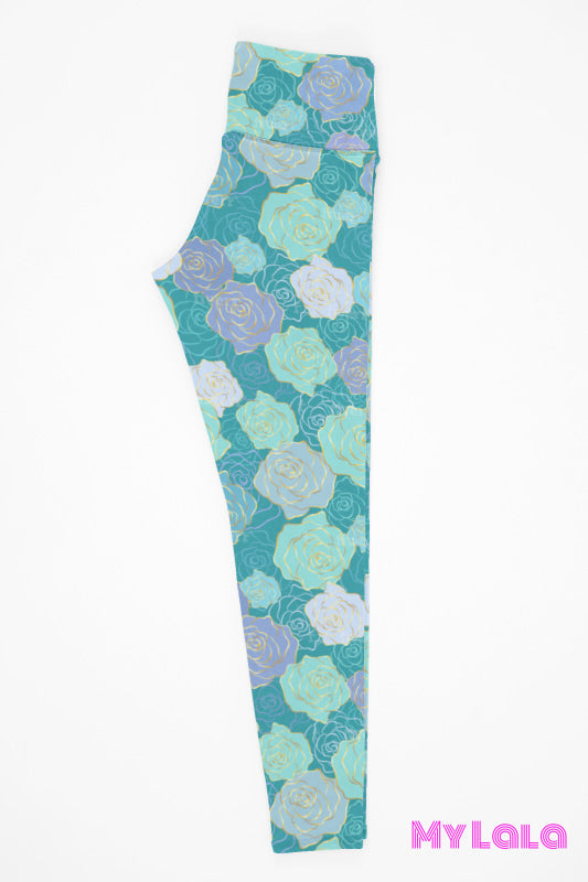 1 Yoga Band - Curvy Pocketed Legging (Perfection) - My Lala Leggings