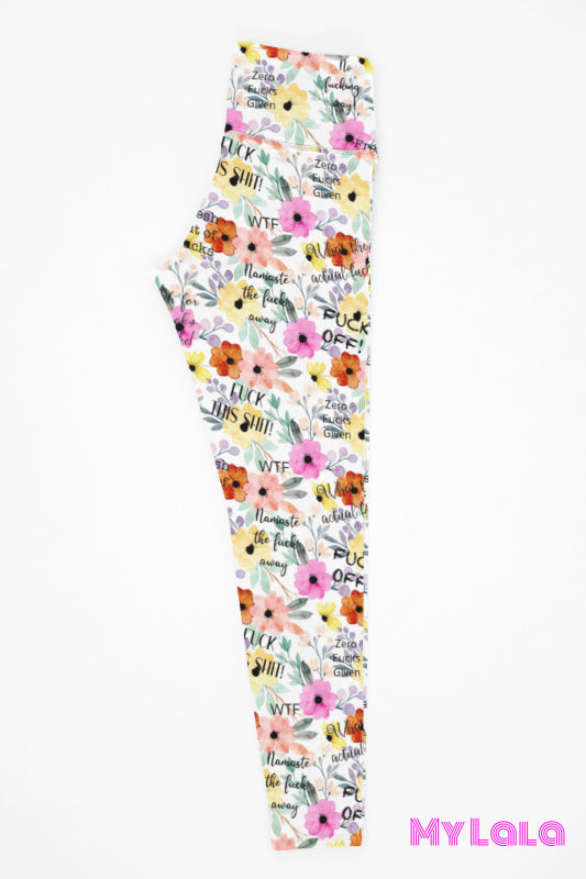 1 Yoga Band - Curvy Sassy Floral (Premium)