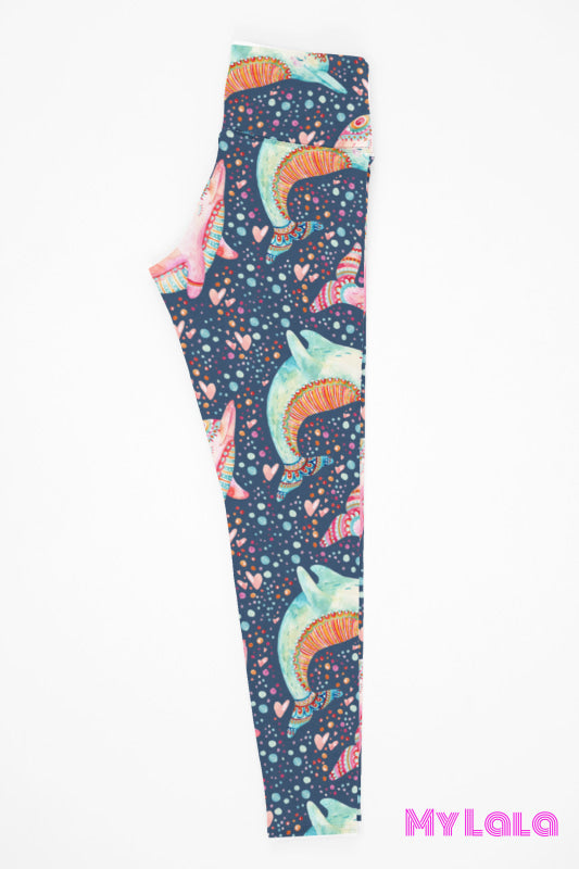 1 Yoga Band - EC2 Dolphin 24-32 (Premium) - My Lala Leggings