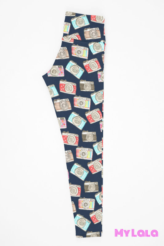 1 Yoga Band - EC2 Watercolor Camera 24-32 (Premium) - My Lala Leggings