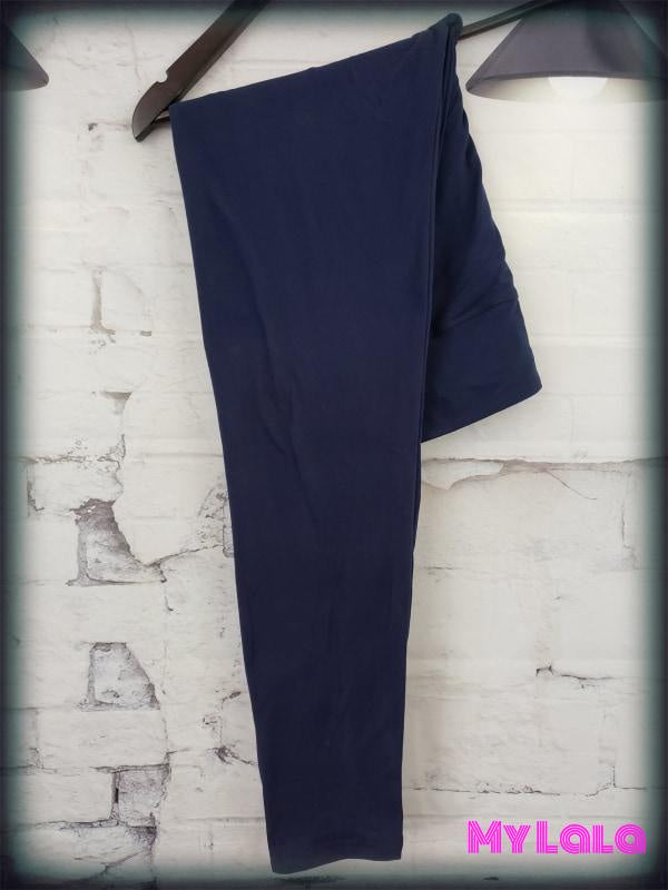 Yoga Band~Extra Curvy Solid Navy (20-26) - My Lala Leggings