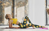 Yoga Band - Extra Curvy Yellow Flower 20-26 (Premium)