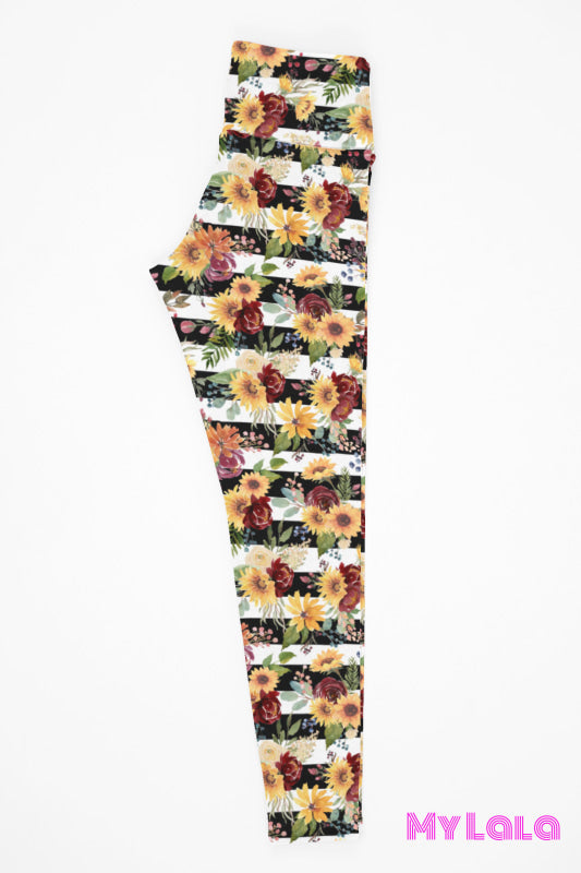 1 Yoga Band - Striped Floral Os (Premium)