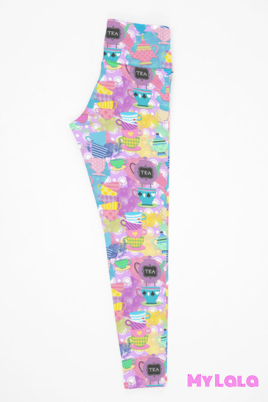 1 Yoga Band - Tea Cup OS (Premium) - My Lala Leggings, soft leggings, buttery soft leggings, one size leggings MYLALALEGGINGS.COM