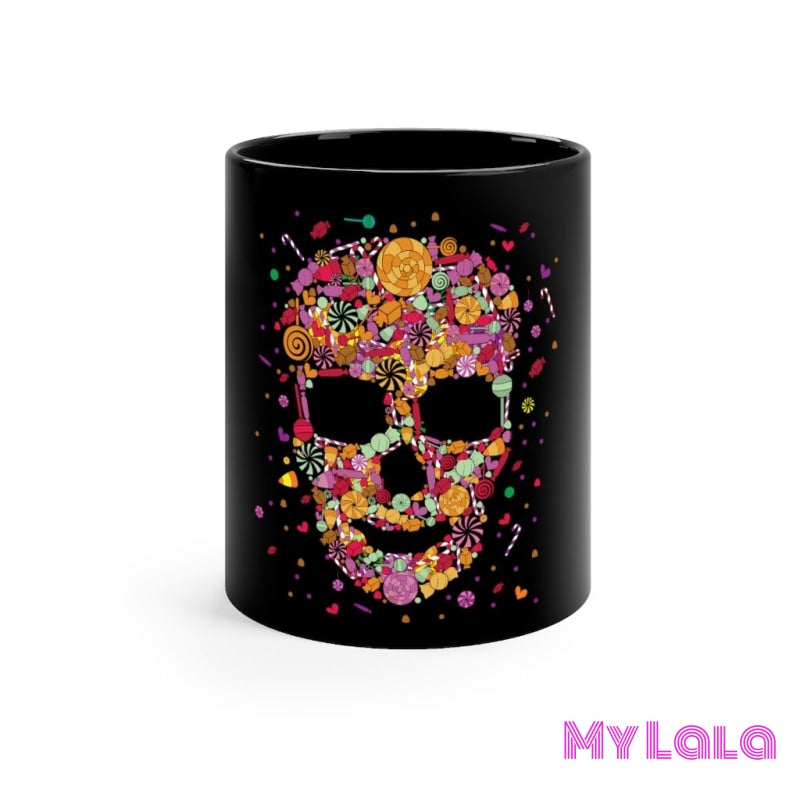 Candy Skull mug 11oz - My Lala Leggings