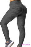Curvy Honeycomb Textured Booty Lift (Charcoal)