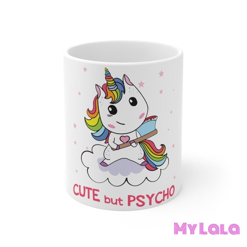Cute but Psycho Mug 11oz - My Lala Leggings