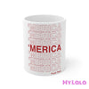 'Merica Mug 11oz - My Lala Leggings