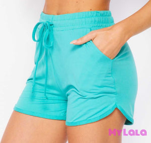 1 Ds05 Solid Dolphin Shorts (Mint)