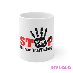 Stop Human Trafficking Mug 11oz - My Lala Leggings