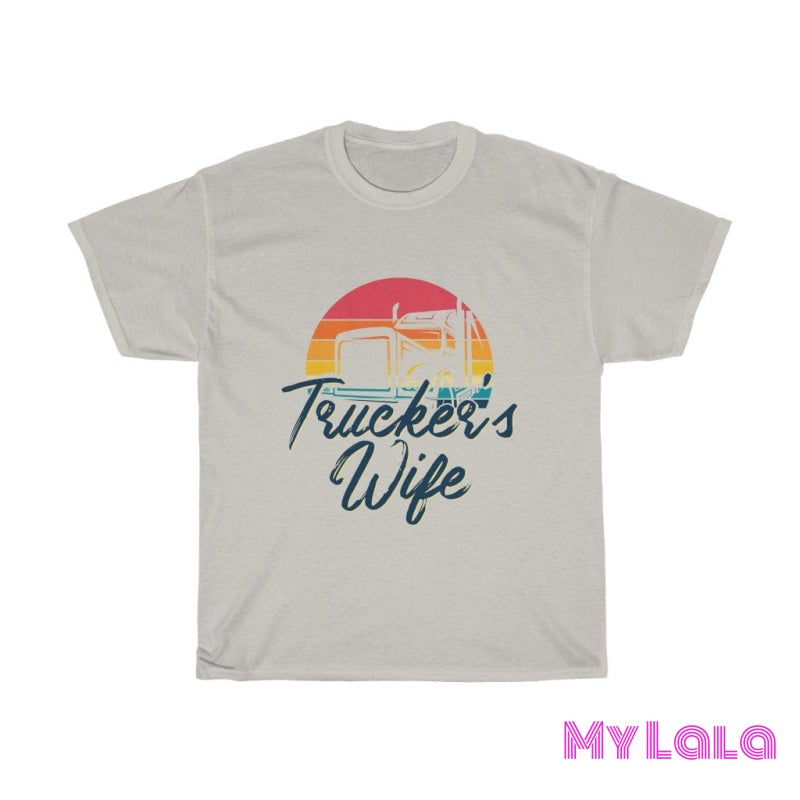 Truckers Wife Tee S / Ice Grey T-Shirt