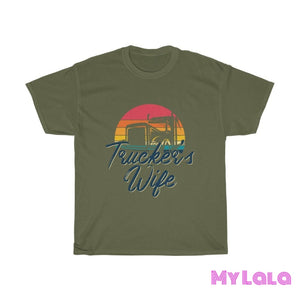 Truckers Wife Tee S / Military Green T-Shirt