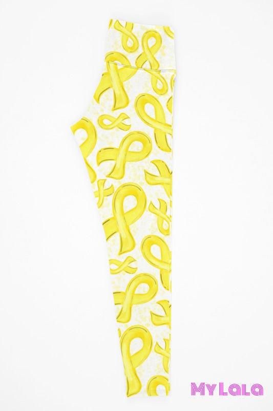 1 Yoga Band - Curvy Awareness Yellow (Premium)