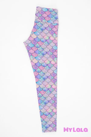 Yoga Band - Curvy Mermaid Shimmer (Premium) - My Lala Leggings