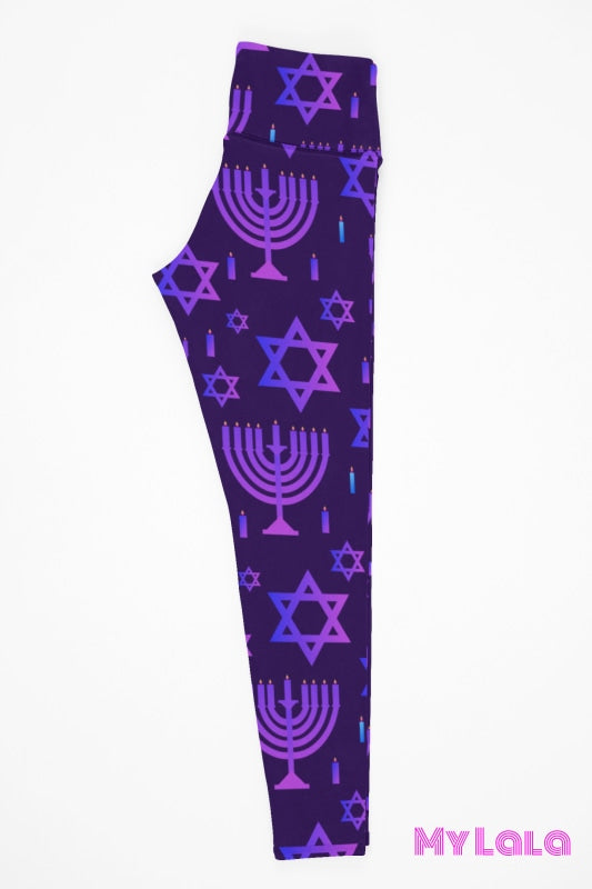 1 Yoga Band - Curvy Hanukkah (Premium)