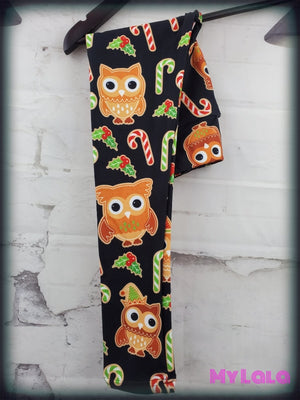 Yoga Band - Gingerbread Owls Kids (Premium) - My Lala Leggings