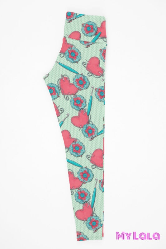 1 Yoga Band - Knitting Hearts Os (Premium)