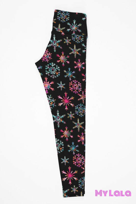 Yoga Band - Rainbow Snowflake Kids (Premium) - My Lala Leggings